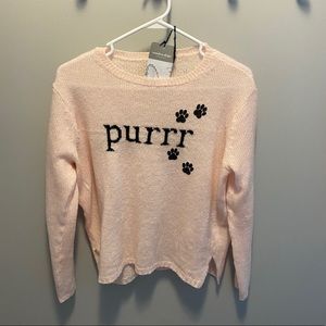 Wooden Ships “Purrrr” Crewneck Sweater